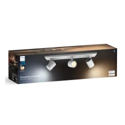 Oświetlenie punktowe Philips Hue White Ambiance Potrójne Runner Biały