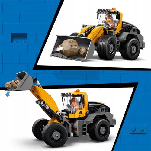 LEGO City 60494 Wywrotka i ładowarka czołowa, zestaw klocków 8+