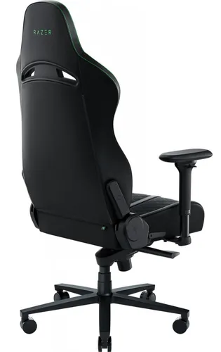 Fotel Razer Enki Gamingowy do 136kg Skóra ECO Czarno-zielony