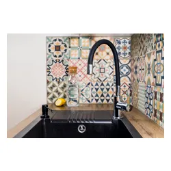 Bateria KFA ARMATURA Rumba 6553-915-00 Chrom/czarny