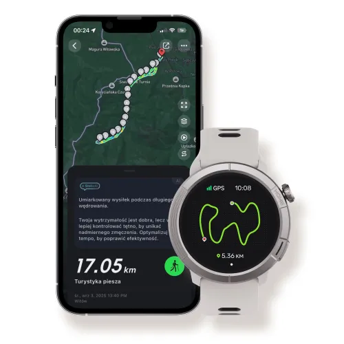 Smartwatch STELIO Activ Pro AI GPS 46mm Tytanowy