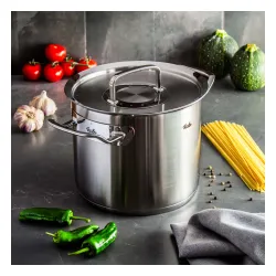 FISSLER Original Profi Collection 2.0 Wysoki 5,2 l - garnek ze stali nierdzewnej z pokrywką