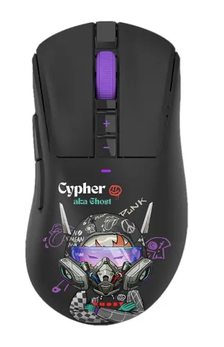 Myszka gamingowa A4tech Bloody R73 Ultra Duo Cypher Ghost Czarny