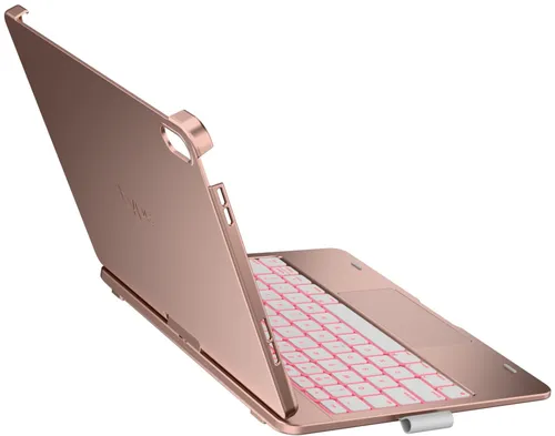 Etui na iPad TYPECASE Flexbook Touch Różany Klawiatura