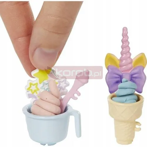 Lalka Barbie lodziarnia HCN46