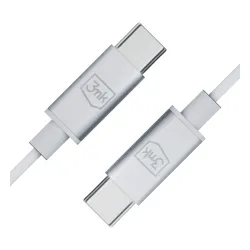 Słuchawki przewodowe 3mk Wired Earphones USB-C Biały