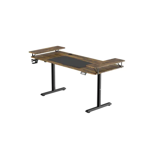 Biurko Ultradesk HIGHLANDER XXL 160cm Regulacja wysokości Brązowy
