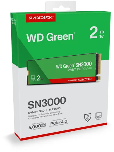 Dysk SANDISK WD Green SN3000 2TB SSD