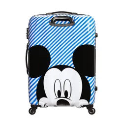 Walizka duża American Tourister Hypertwist Disney - Mickey stripes