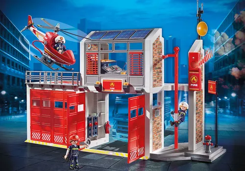 Playmobil City Action büyük itfaiye binası (9462)