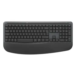 Zestaw klawiatura i mysz Logitech Signature Comfort Plus MK880 bezprzewodowy grafitowy