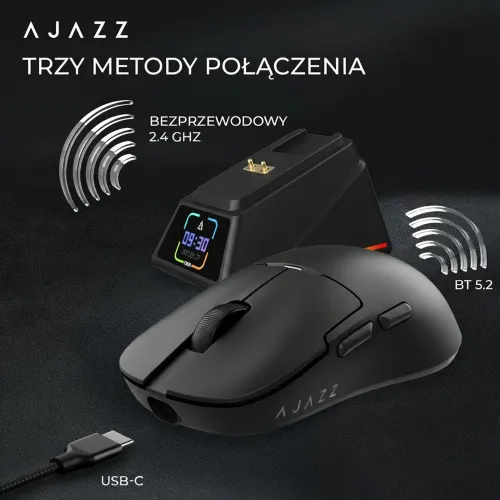 Myszka gamingowa Ajazz AJ159 Apex Czarny