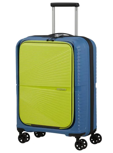 Walizka kabinowa American Tourister Frontloader Airconic - coronet blue / lime