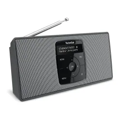 Radioodbiornik TechniSat DigitRadio 2S Radio FM DAB+ Bluetooth Czarno-srebrny