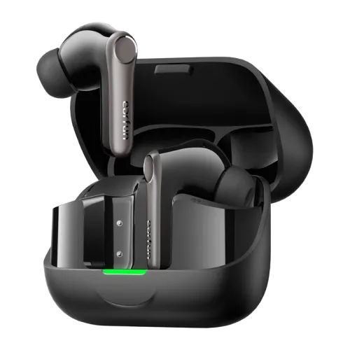 Słuchawki bezprzewodowe Earfun Air Pro 4+ ANC Dokanałowe Bluetooth 6.0 Funkcje AI Czarny