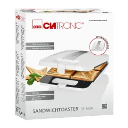 Opiekacz CLATRONIC ST 3629 XXL na 4 kanapki/8 trójkątów