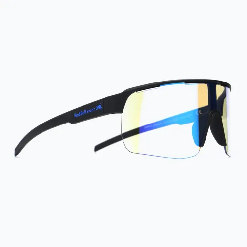 Okulary przeciwsłoneczne Red Bull SPECT Dakota Pro black/photochromic with blue mirror