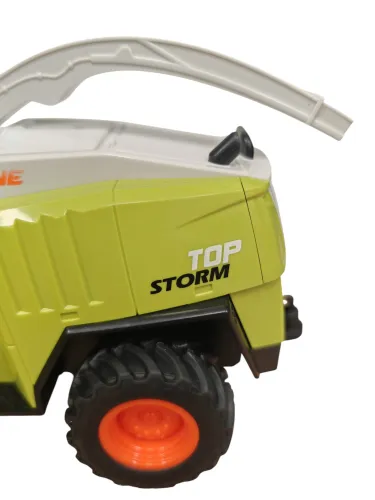 Zdalnie sterowany kombajn COIL RC zabawka na pilota światło dźwięk skala 1:24