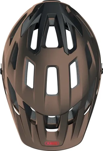 Kask rowerowy ABUS Moventor 2.0 Metallic Brązowy MTB (rozmiar M) MIPS