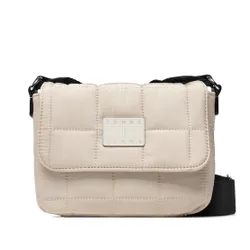 Tommy Jeans TJW Geantă de umăr matlasată Casual cu clapă AW0AW12492 ACE