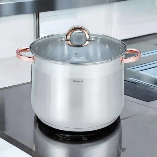 Klausberg Garnek Gastro Z Pokrywą 28Cm 13L Kb-7795