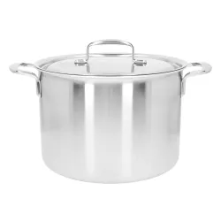 DEMEYERE 5-Plus 8 l - garnek ze stali nierdzewnej z pokrywką