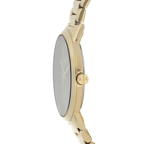 Armani Exchange Cayde Hediye Seti AX7119 Gold / Gold Saati