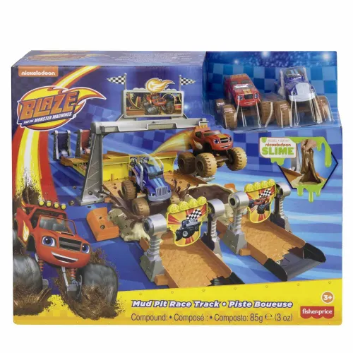 Tor FISHER PRICE Blaze Mega Maszyny Wyścig w Błocie