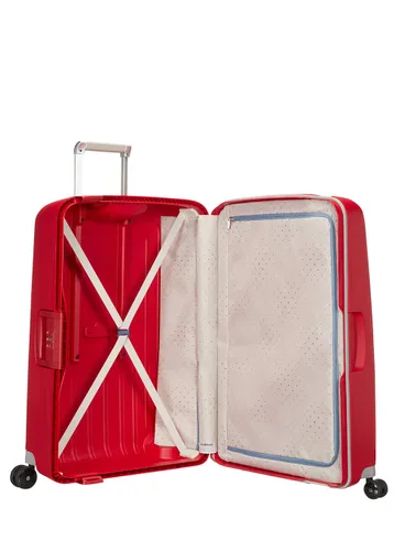 Walizka duża XL Samsonite S'Cure 138 l - crimson red