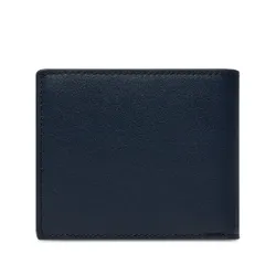 Большой мужской кошелек Tommy Jeans TJM Heritage Leather Cc &amp; Coin Am0am12086 Dark Night Navy C1g