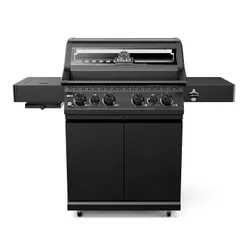 Grill gazowy KOLER Krone S1 Czarny 21.6 kW 73 x 46 cm