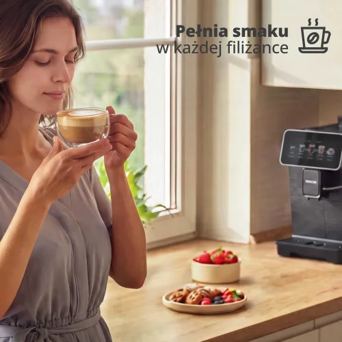 Ekspres Sencor SES 9470BK Kawa mrożona Szerokość 31cm