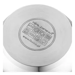 Garnek ze stali nierdzewnej z pokrywką FLORINA ALEX 3,9 l