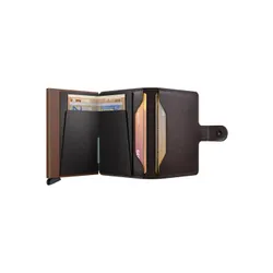 Portfel kieszonkowy RFID Secrid Miniwallet Original - chocolate