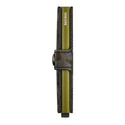 Portfel ochronny Miniwallet Secrid Jungle - moss