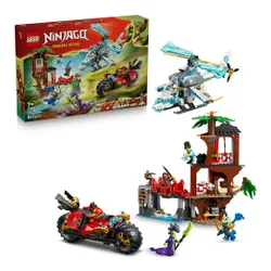 LEGO 71857 NINJAGO Bitwa Ninja: Domek na drzewie z pojazdami