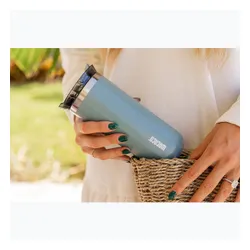 Kubek izolowany Octaroma Grande 435 ml Wacaco - cadet blue