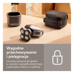 Golarka do głowy PHILIPS Head Pro Seria 7000 HS7980/15 Na mokro i sucho