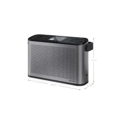 Radioodbiornik Sharp Osaka DR-P540(GY) Radio FM DAB+ Bluetooth Szary