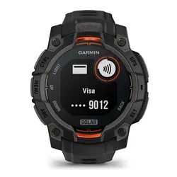 Smartwatch GARMIN Instinct 3 45mm Solar Czarny