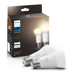 Inteligentna żarówka LED PHILIPS HUE 929001821623 9W E27 Bluetooth, ZigBee (2 szt.)