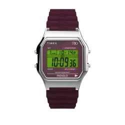 Timex T80 TW2V41300 Saat Bordo / Gümüş