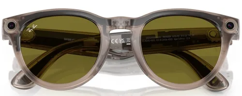 Okulary RAY BAN Meta Headliner Ciepły Kamienny Połysk
