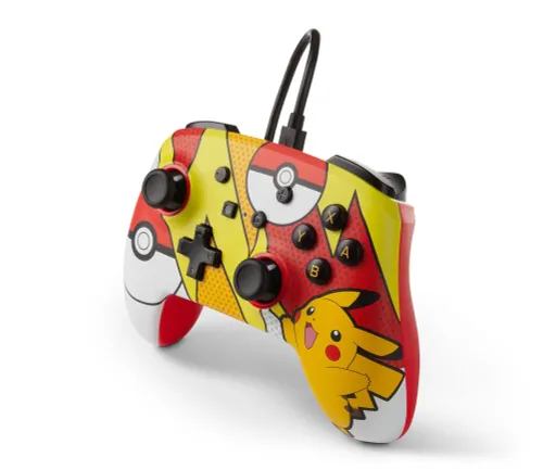 Pad PowerA Enhanced Pokemon Pikachu Pop do Nintendo Switch Przewodowy