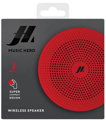 Głośnik mobilny SBS Music Hero Czerwony