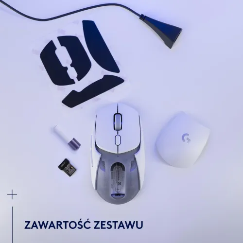 Myszka gamingowa Logitech G309 Lightspeed Biały