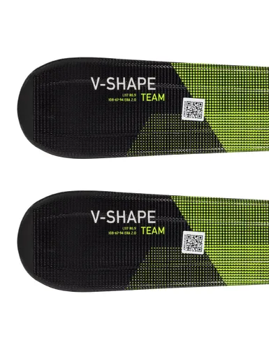 Narty dziecięce HEAD V-SHAPE TEAM + wiązanie HEAD JRS 7.5 z GRIP WALK - Długość (cm) - 117