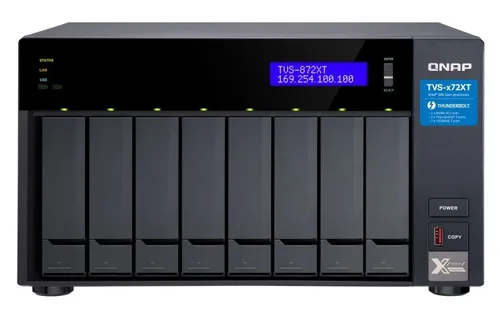 QNAP сервер NAS ТВС-872xt-i5-16G 8x0HDD 16GB 6x1, 7ghz 2xTB3