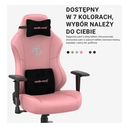 Fotel ANDA SEAT Phantom 3 L Czarny