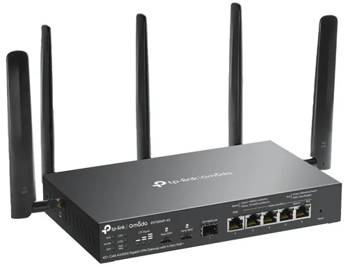 Router TP-LINK ER706WP-4G 2.4 / 5 GHz (DualBand), Wi-Fi Mesh, Gniazdo SIM